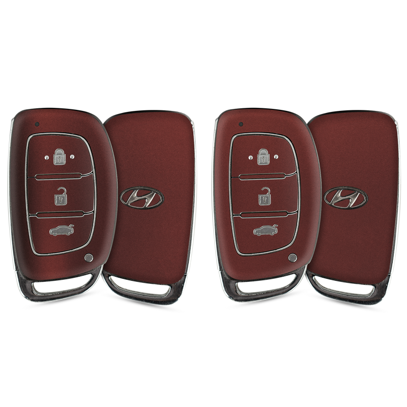 Satin Mercury Red Key-1 + Key-2