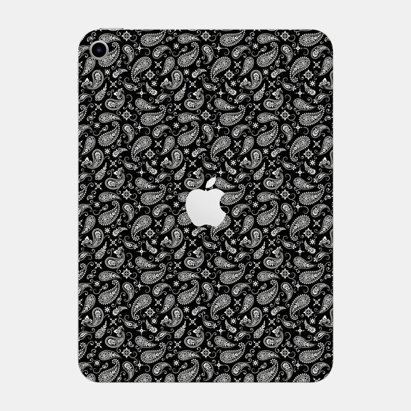 Black Paisley Full Body