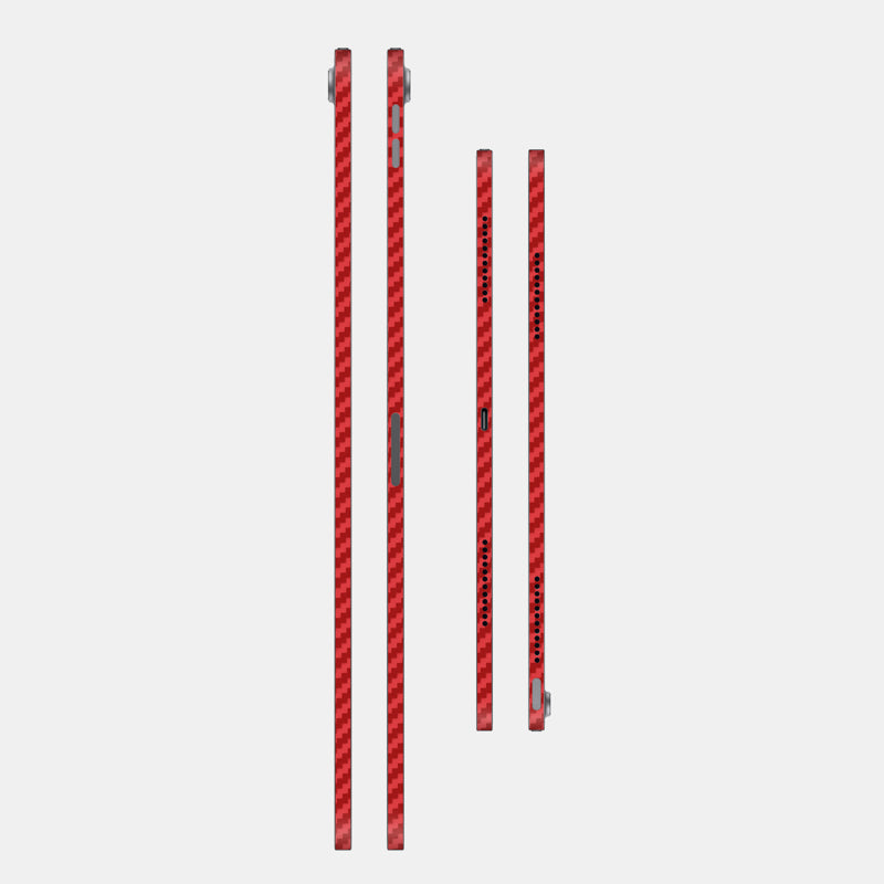 Carbon Fibre Red Full Body