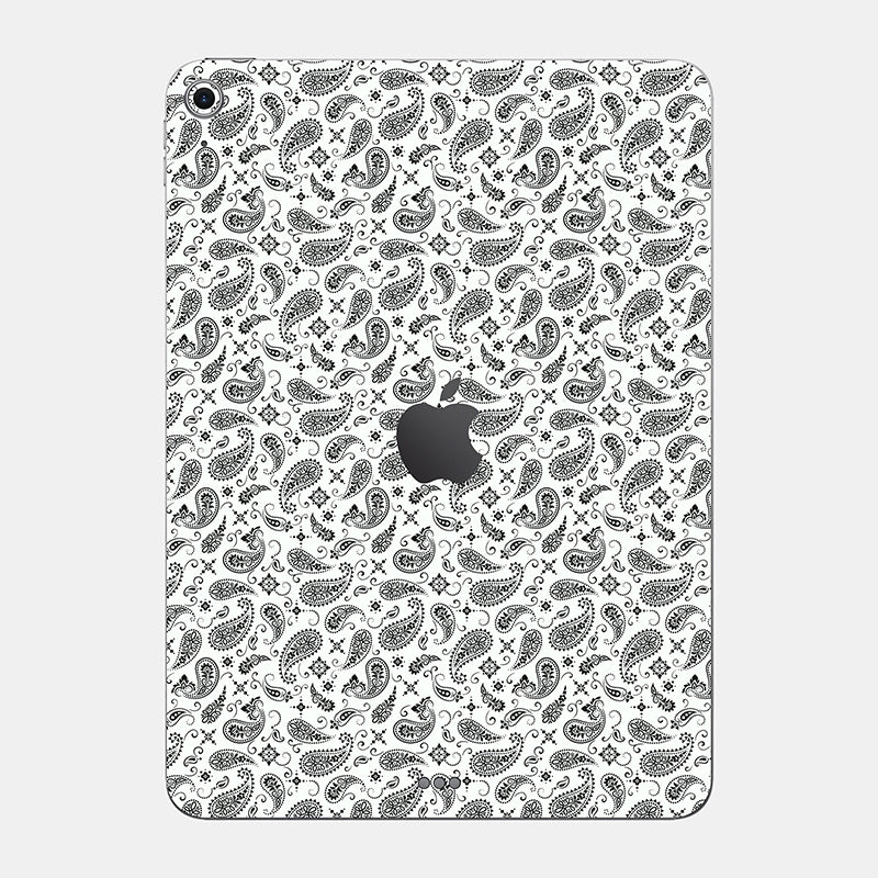 White Paisley Full Body