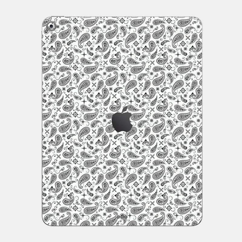 White Paisley Full Body