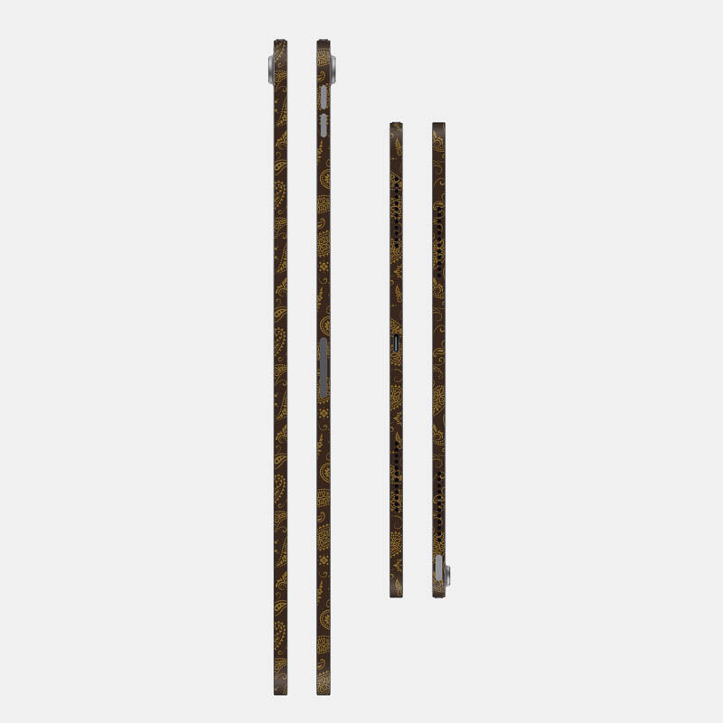 Brown Paisley Full Body