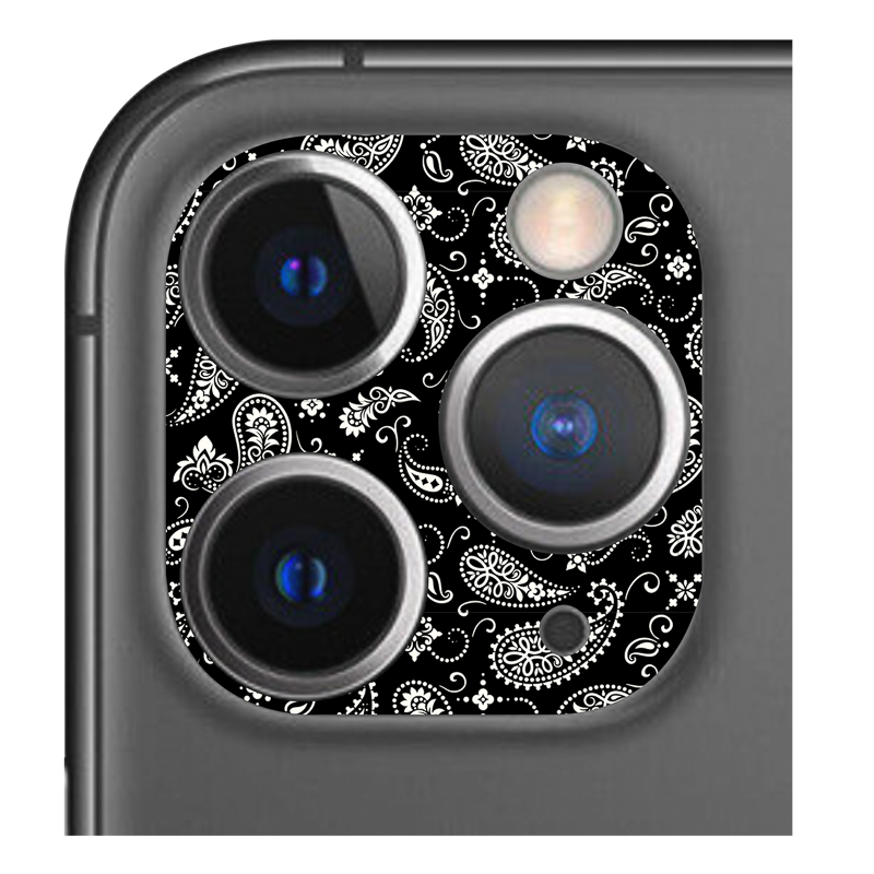 Black Paisley Pack of 2