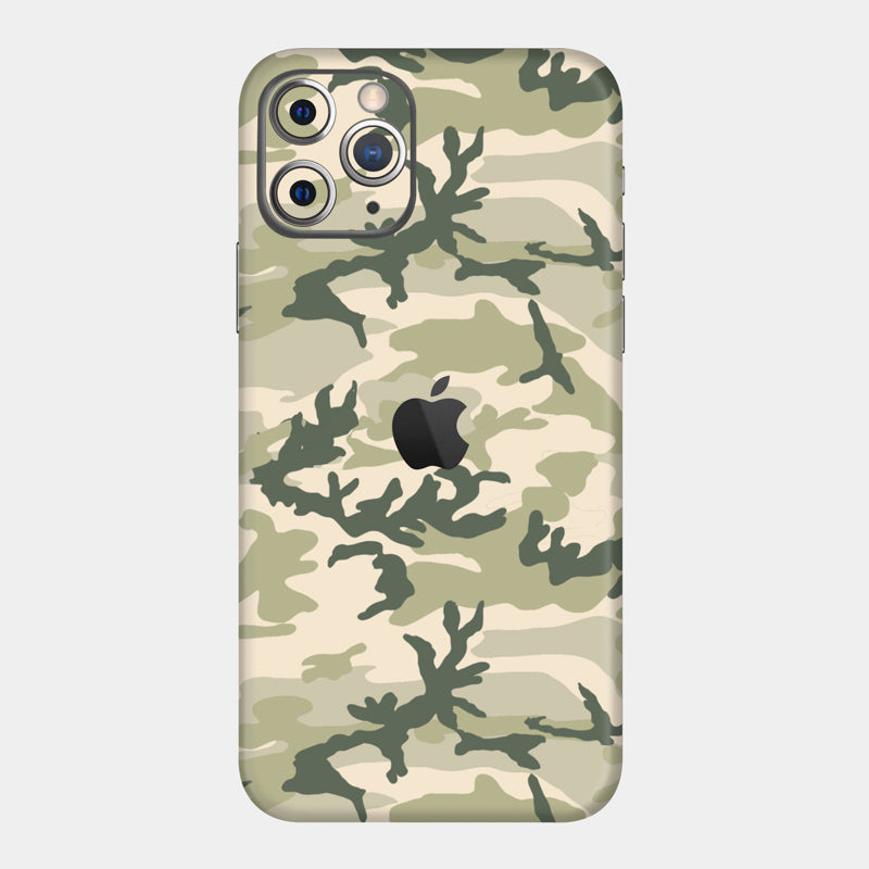 Military Camo Full Back