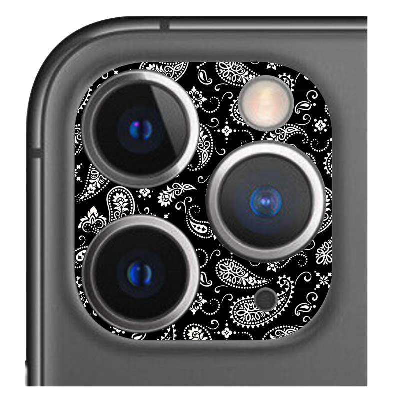 Black Paisley Pack of 2