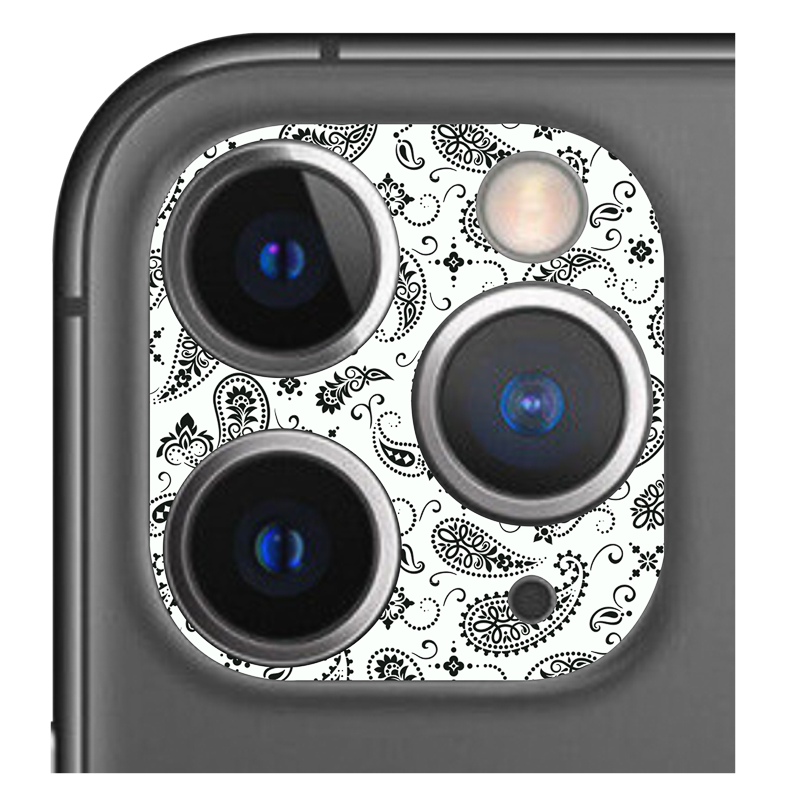 White Paisley Pack of 2