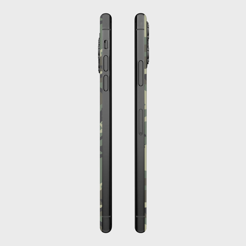 Forest Camo Glass Back