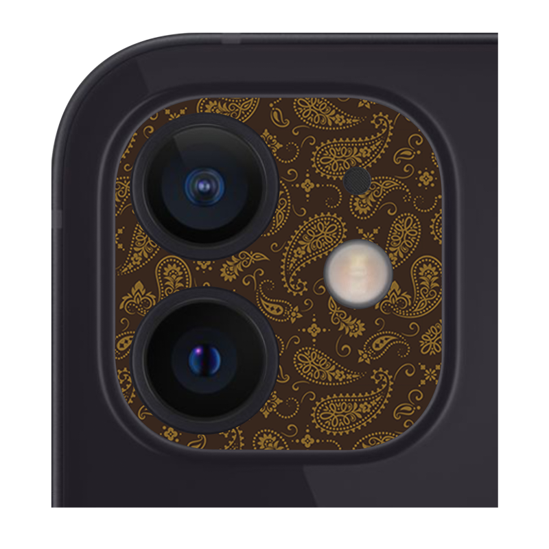 Brown Paisley Pack of 2