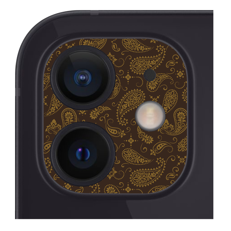 Brown Paisley Pack of 2