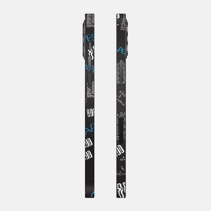 Black Scribble Full Body