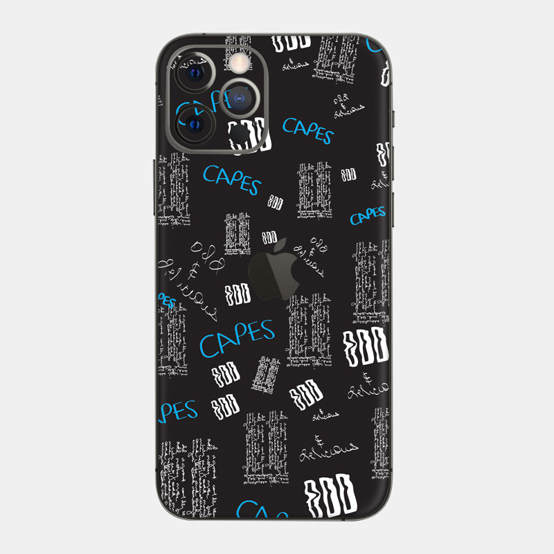 Black Scribble Full Body