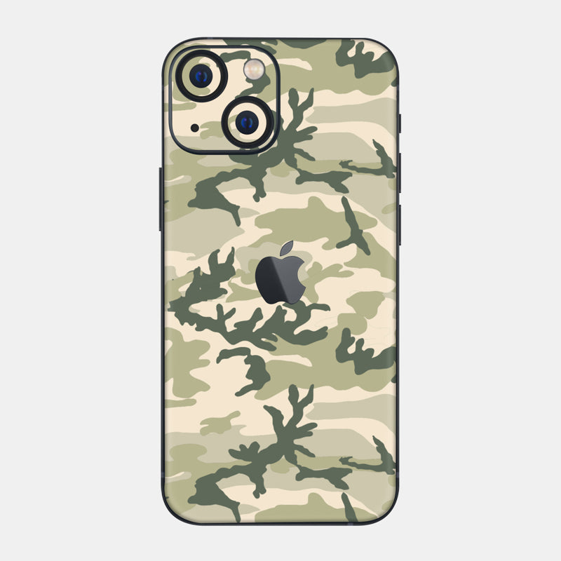 Military Camo Glass Back