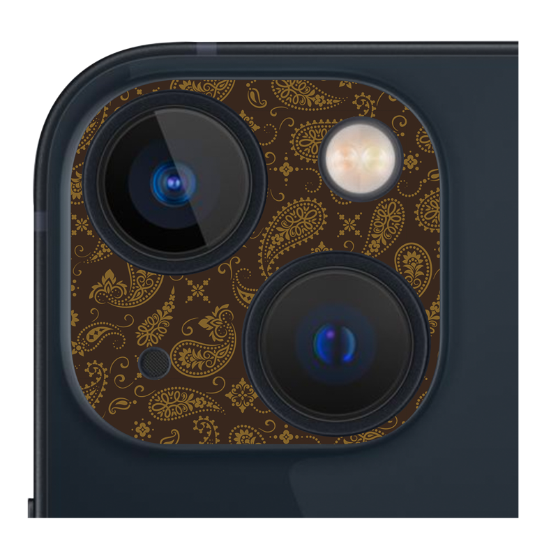 Brown Paisley Pack of 2