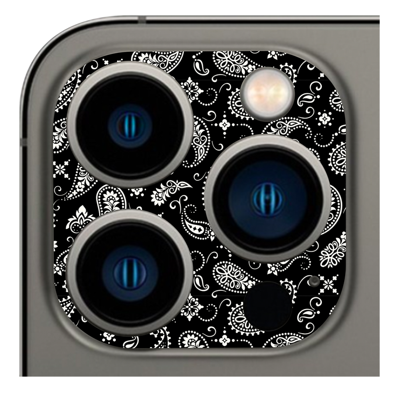 Black Paisley Pack of 2