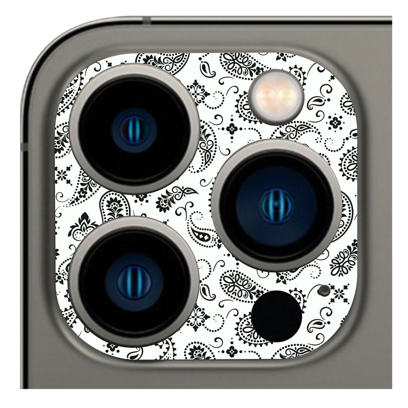 White Paisley Pack of 2