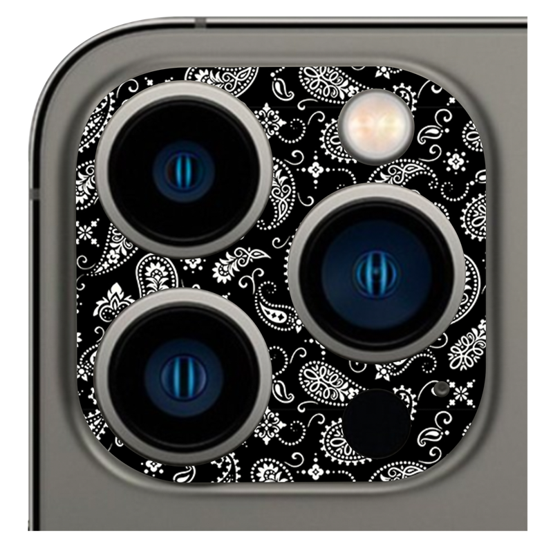 Black Paisley Pack of 2