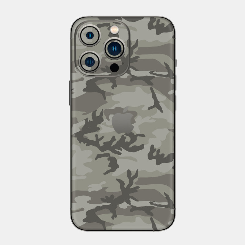 Dessert Camo Glass Back