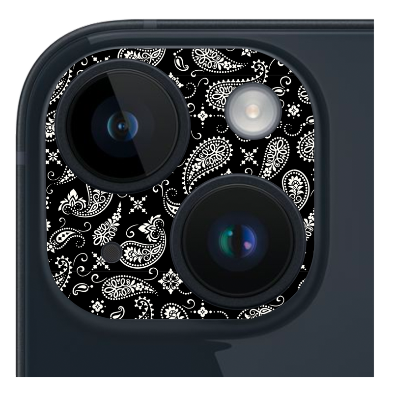 Black Paisley Pack of 2