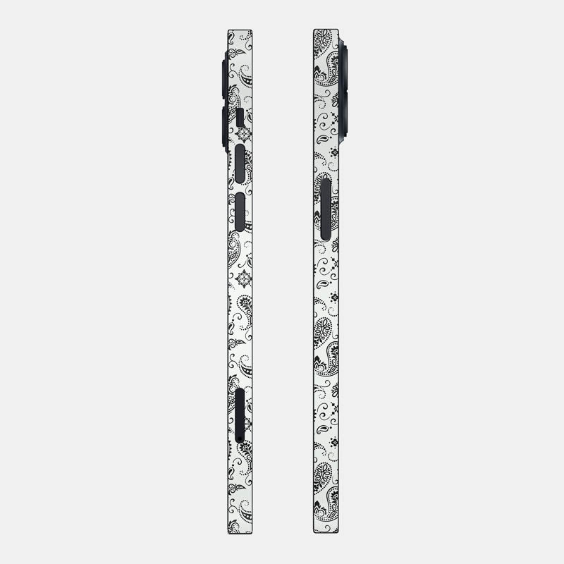 White Paisley Full Body