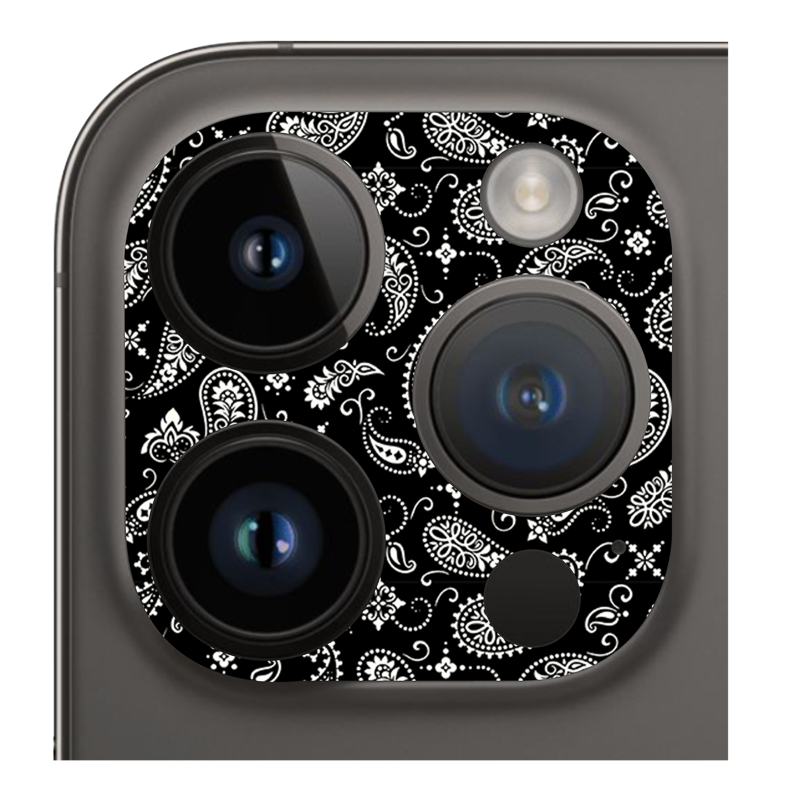 Black Paisley Pack of 2