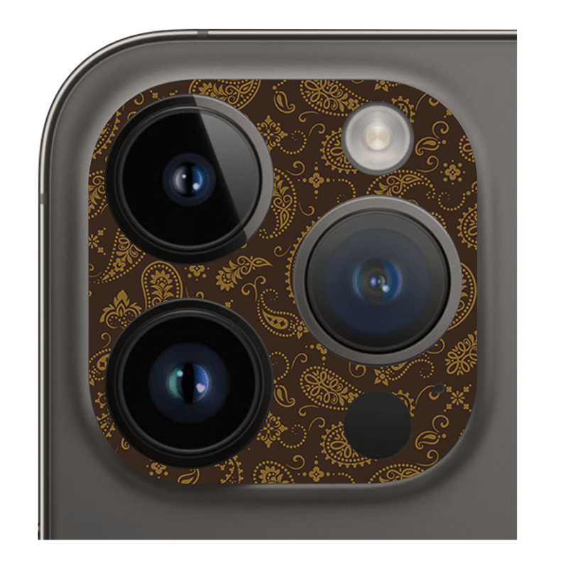 Brown Paisley Pack of 2