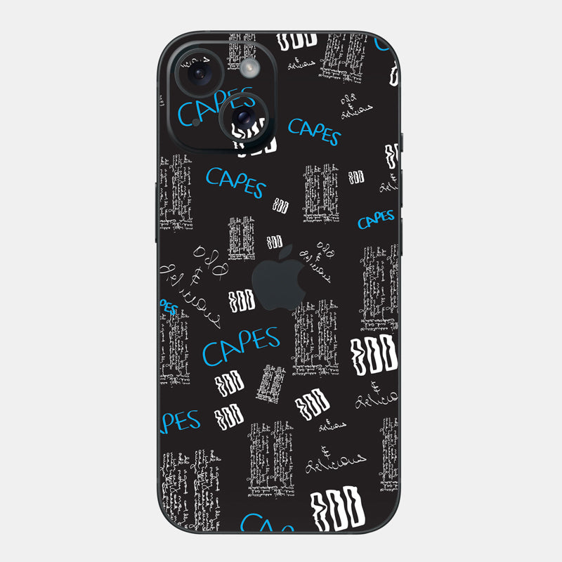 Black Scribble Full Body