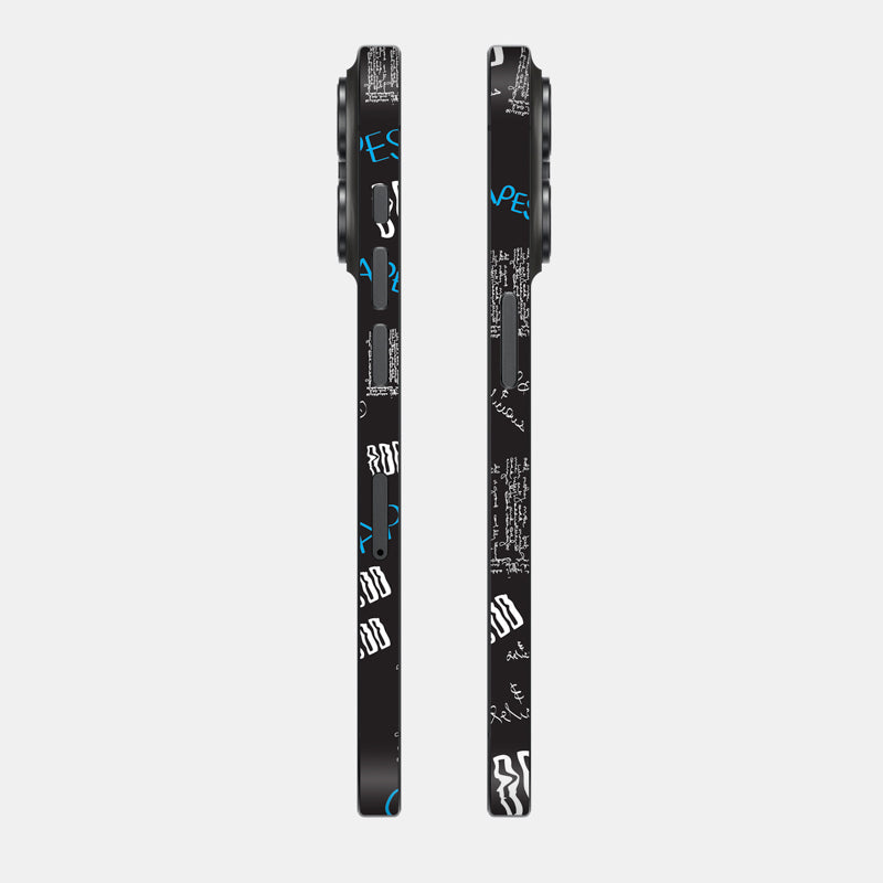 Black Scribble Full Body