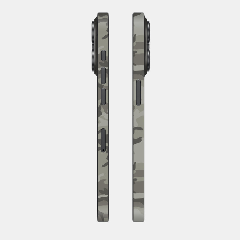 Dessert Camo Glass Back