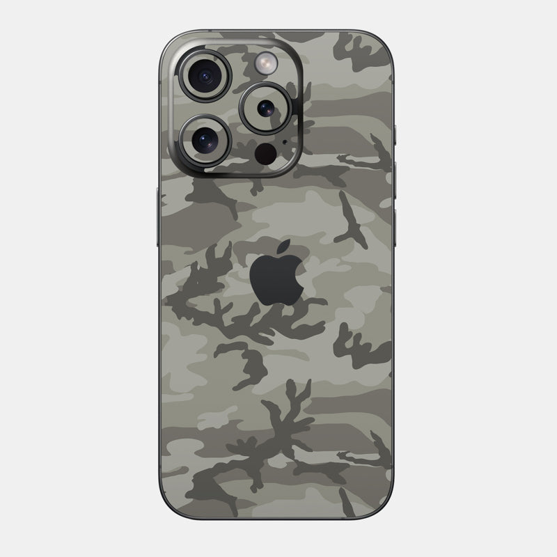 Dessert Camo Glass Back