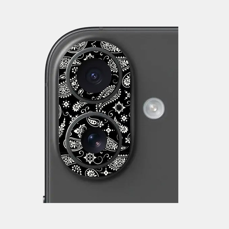 Black Paisley Pack of 2