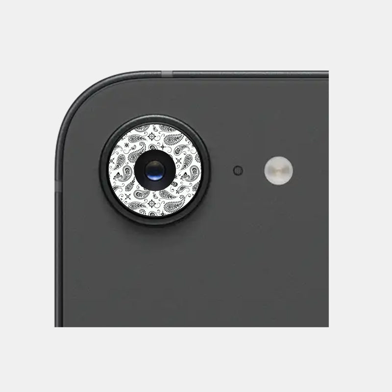 White Paisley Pack of 2