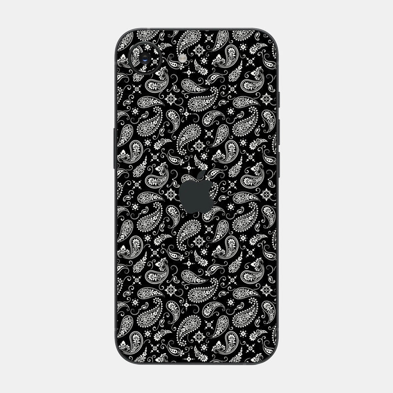 Black Paisley Full Body