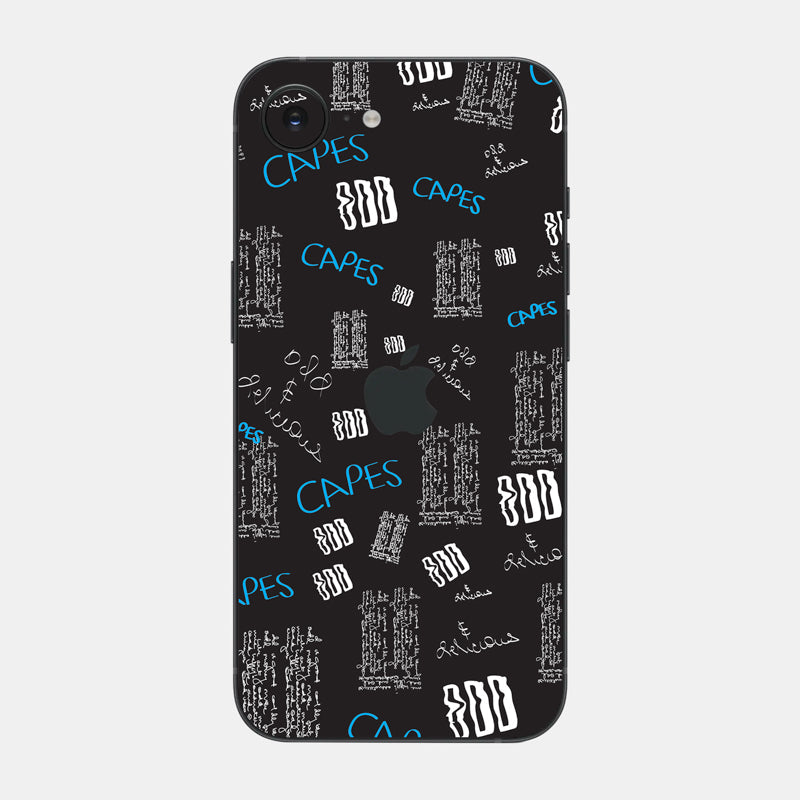 Black Scribble Full Body