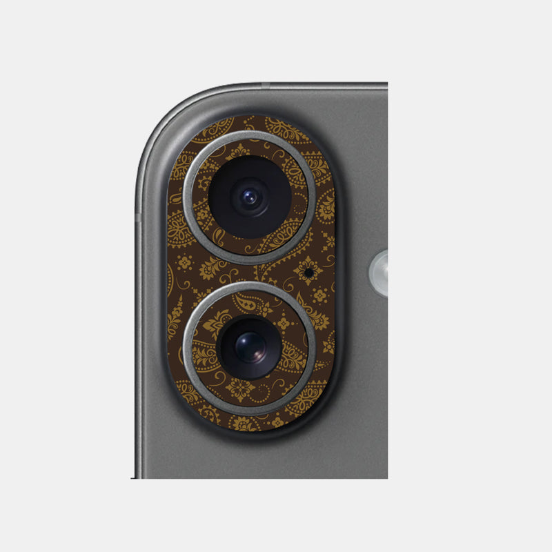 Brown Paisley Pack of 2