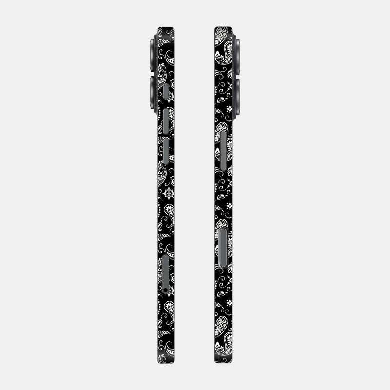 Black Paisley Full Body