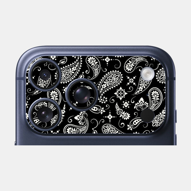 Black Paisley Pack of 2
