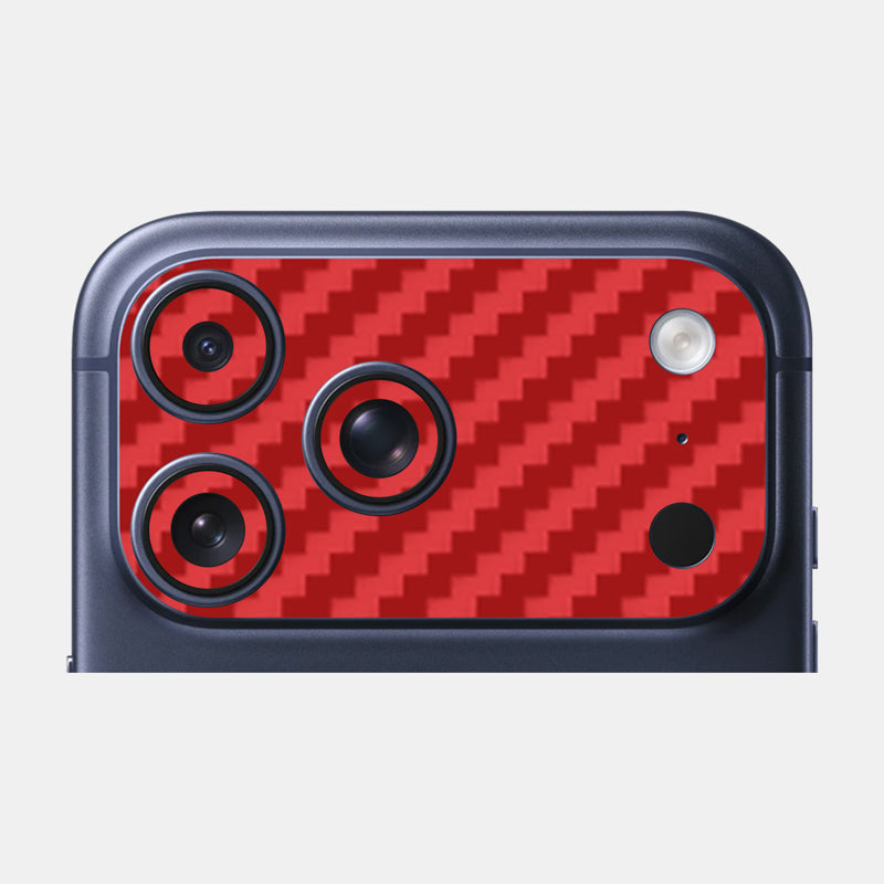 Carbon Fibre Red Pack of 2