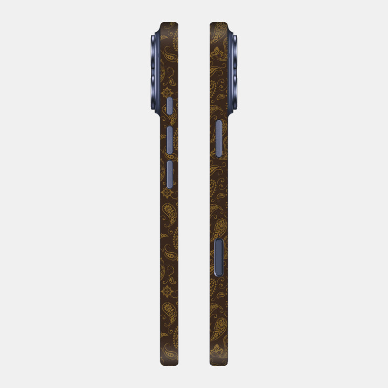 Brown Paisley Full Body