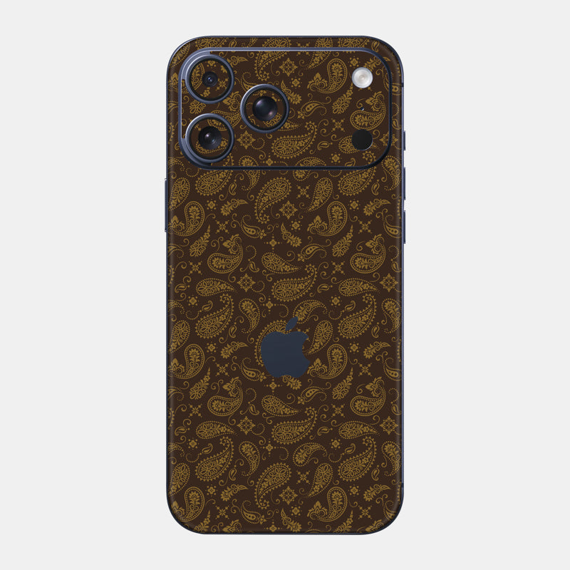 Brown Paisley Full Body