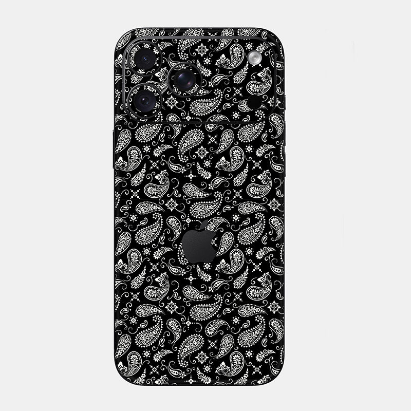 Black Paisley Full Body