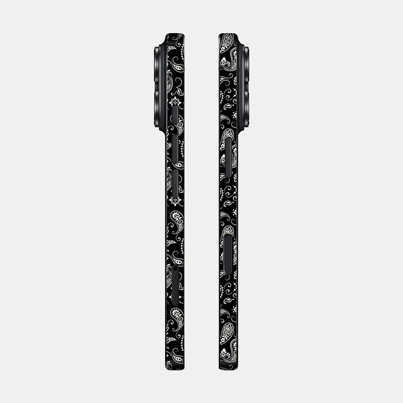 Black Paisley Full Body
