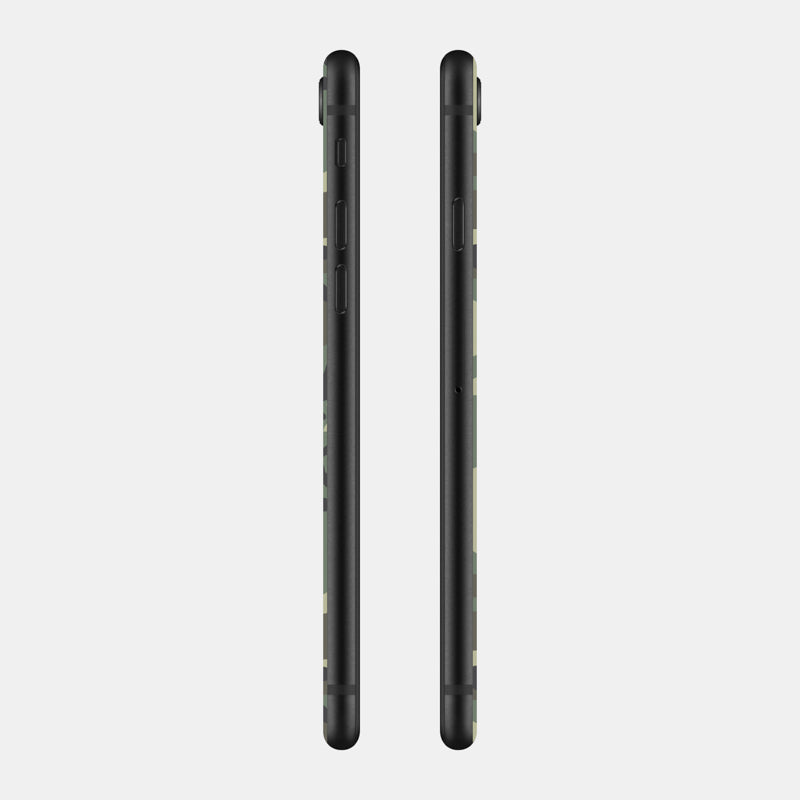 Forest Camo Glass Back