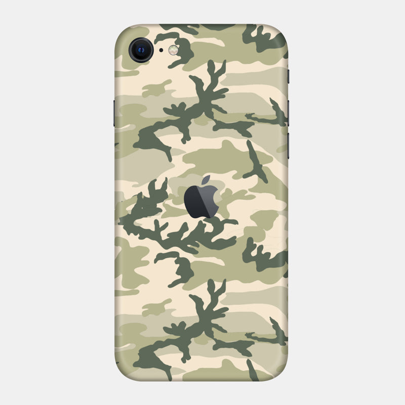 Military Camo Glass Back