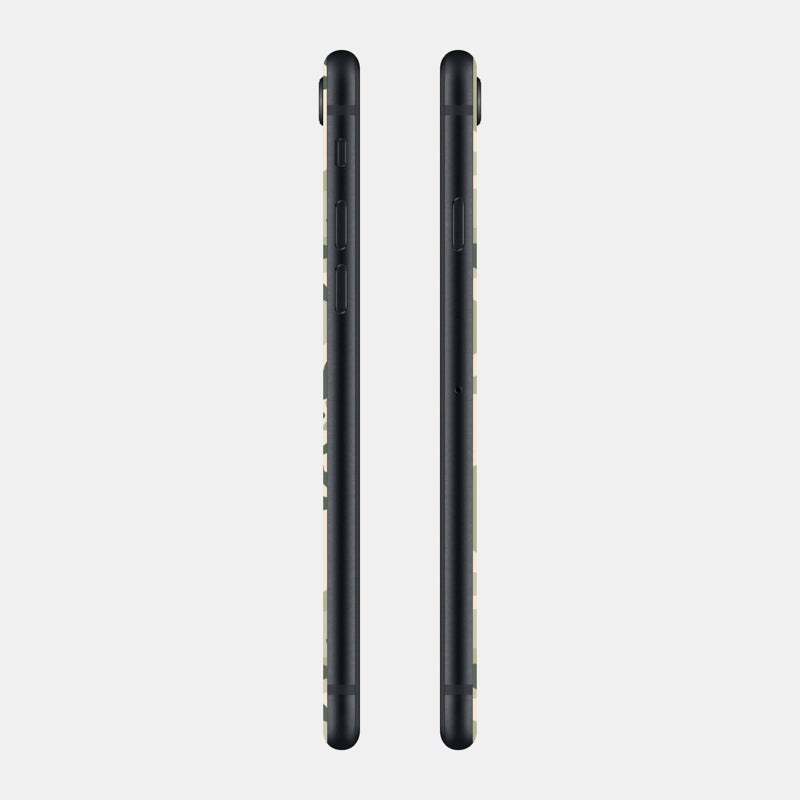 Military Camo Glass Back