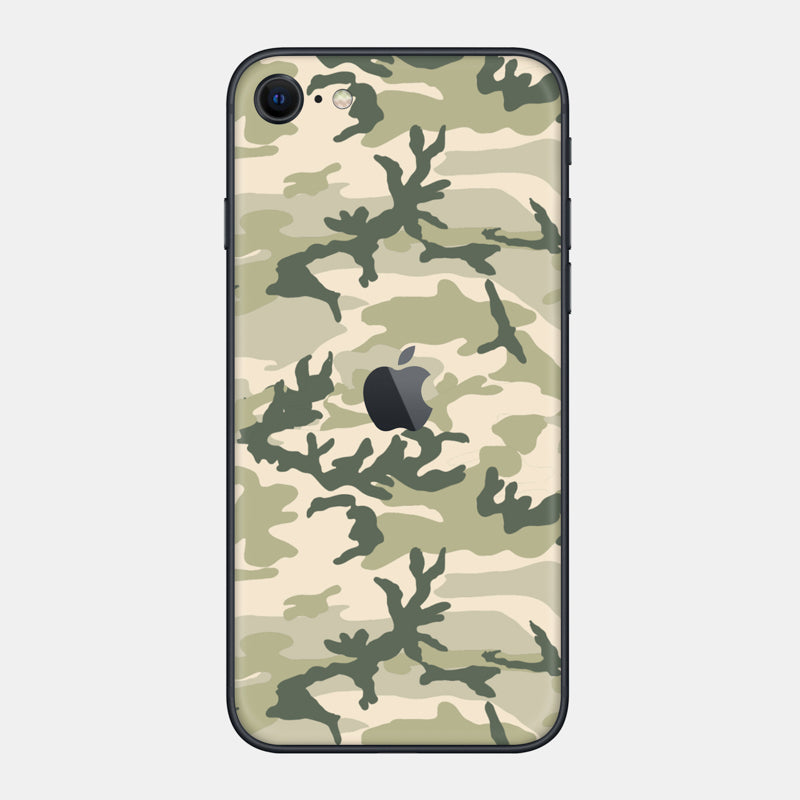Military Camo Full Back
