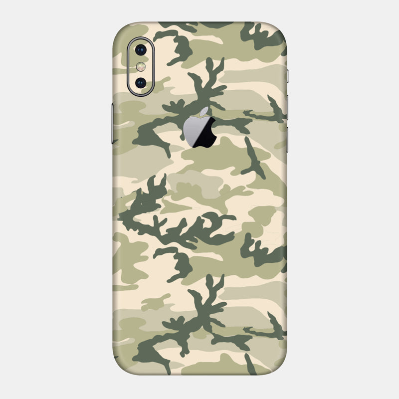 Military Camo Full Back
