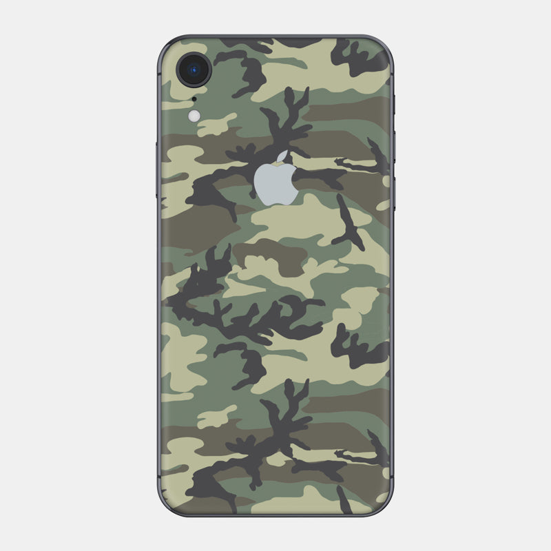 Forest Camo Glass Back