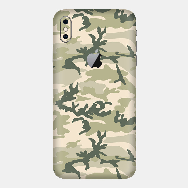 Military Camo Full Back