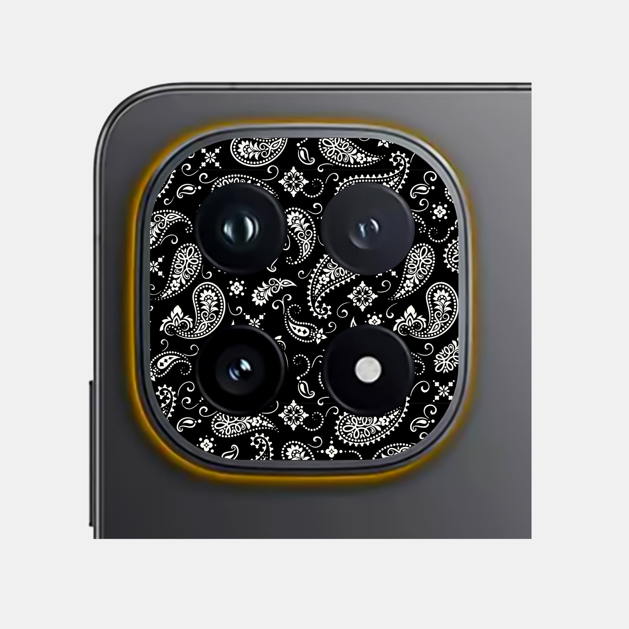 Black Paisley Pack of 2