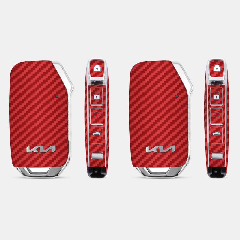 Carbon Fibre Red Key-1 + Key-2